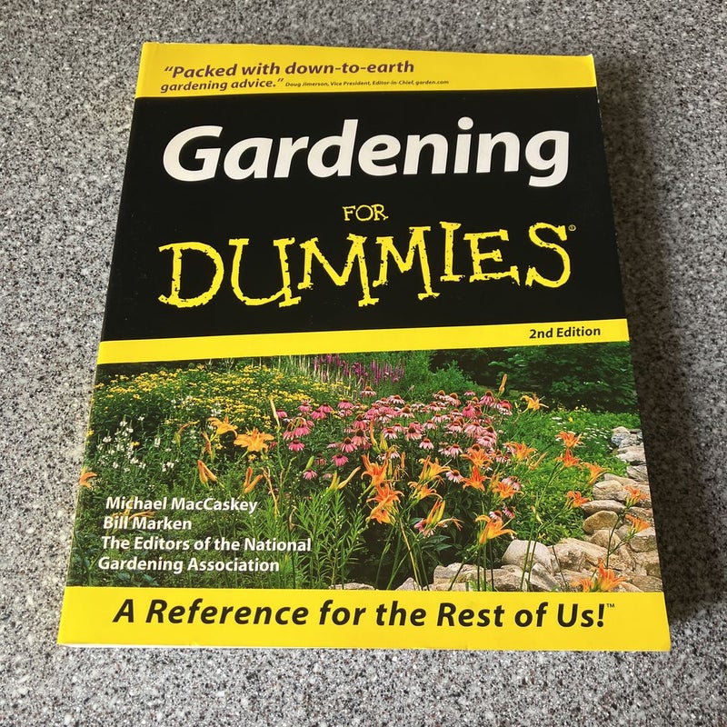 ** Gardening for Dummies® 