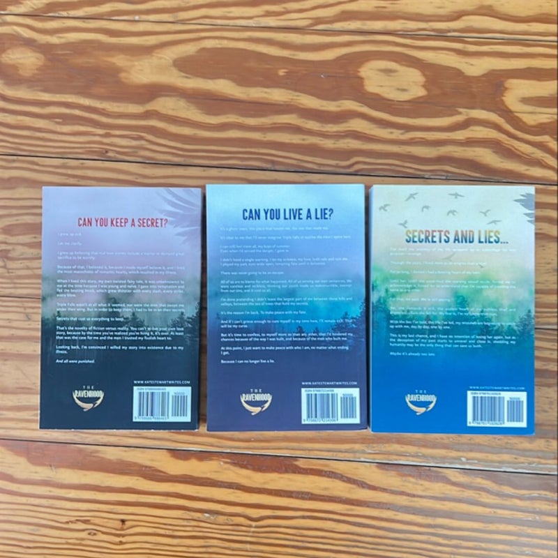 The Ravenhood Series INDIE OUT OF PRINT COVERS