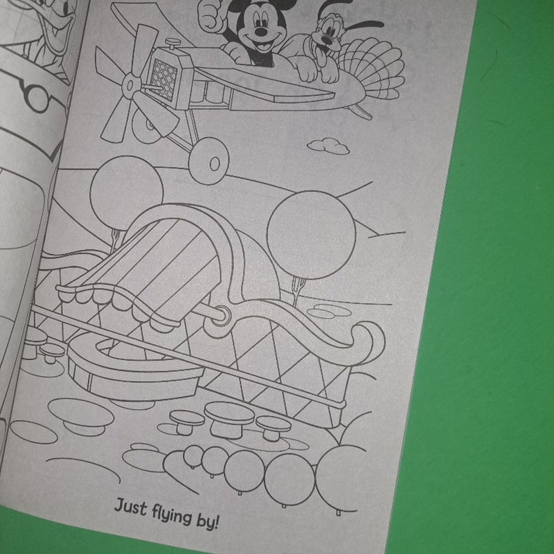 Mickey and Minnie Mouse Coloring Books 