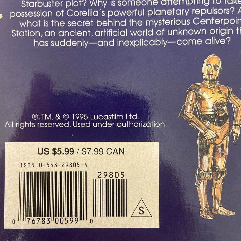 Star Wars Assault at Selonia (First Edition First Printing-The Corellian Trilogy)