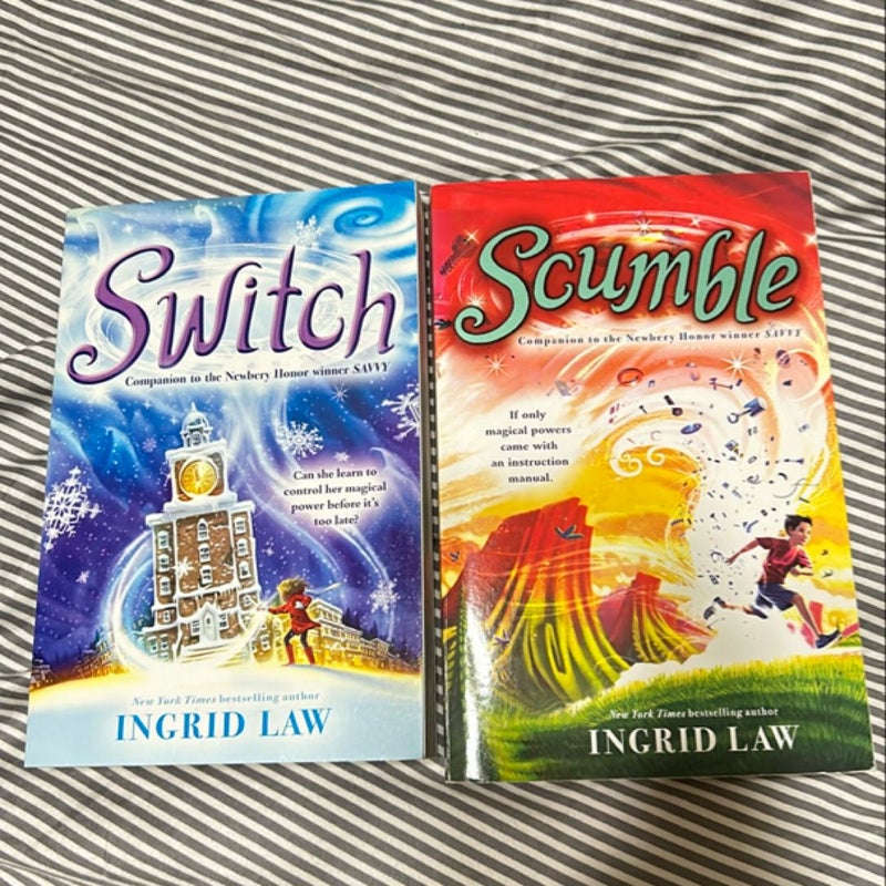 Ingrid Law Bundle: Scumble & Switch