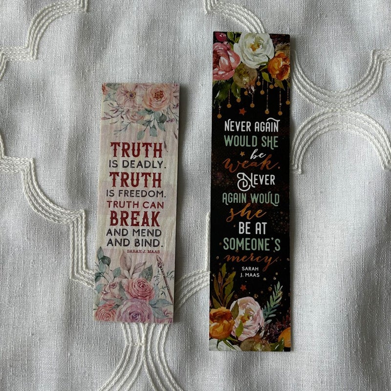 Sarah J. Maas bookmarks