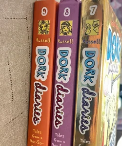 New Book Bundle: Dork Diaries 7-9