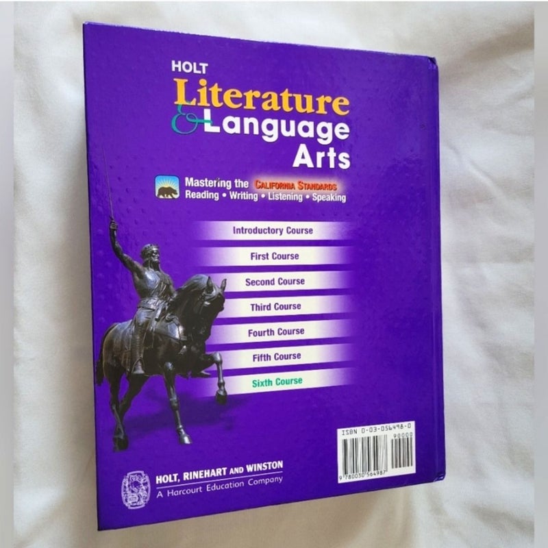 Holt Literature & Language Arts (6th Course) 