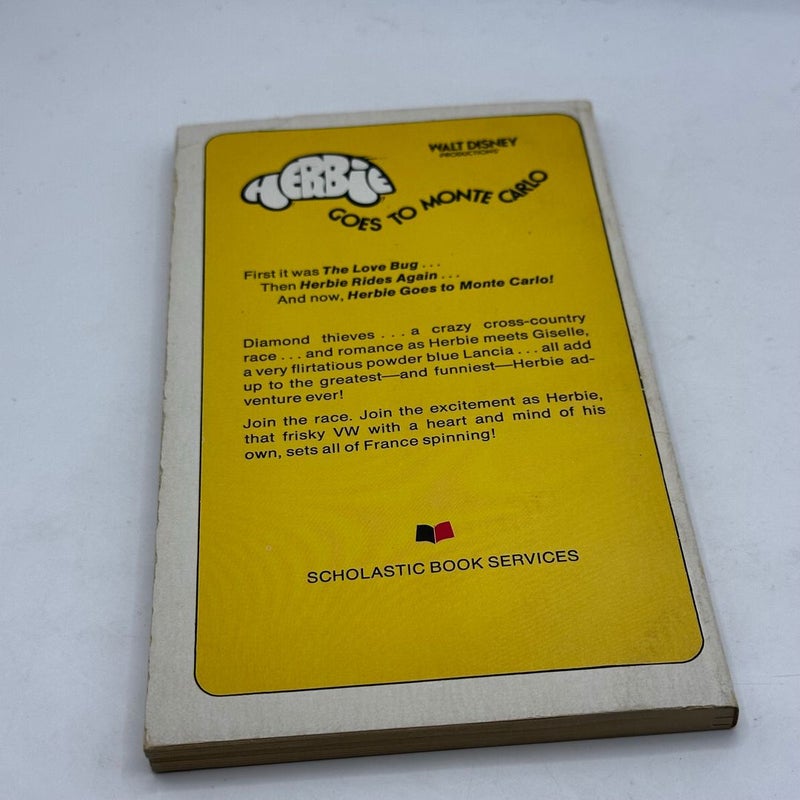 Herbie Goes to Monte Carlo (1st edition 1st printing 1977)