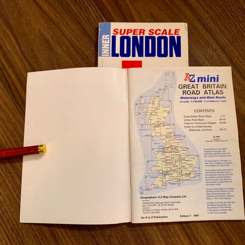 Great Britain Mini Road Atlas