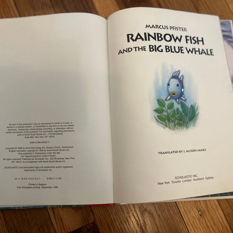 Rainbow Fish and the Big Blue Whale 
