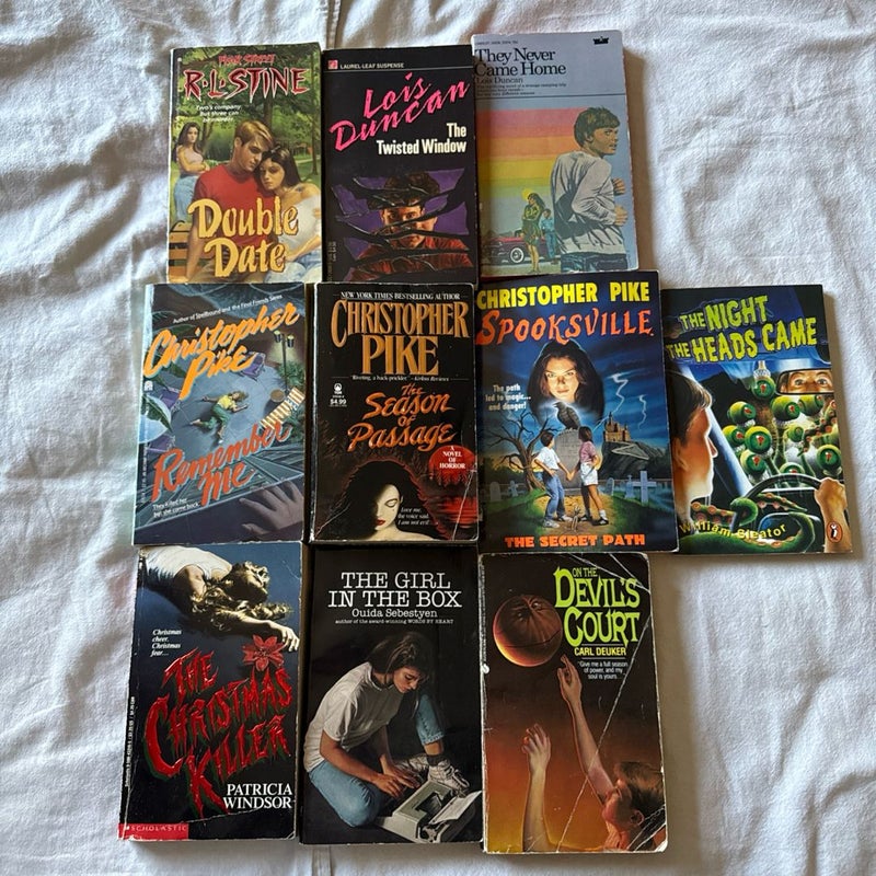 YA Horror Lot 10 Books