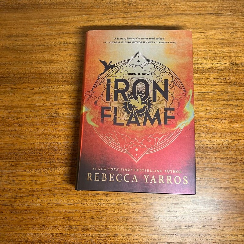 Iron Flame SPRAYED EDGES