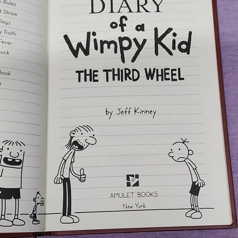 Diary of a Wimpy Kid # 7: Third Wheel