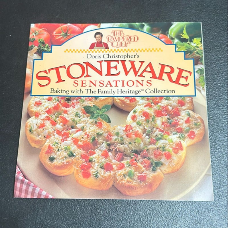 The Pampered Chef Stoneware Sensations Cookbook 