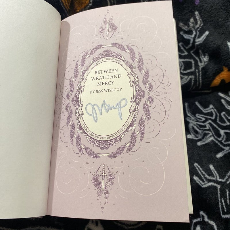 Between wrath and mercy (Signed)
