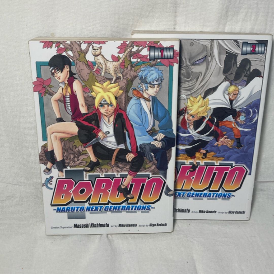 Boruto: Naruto Next Generations, Vol. 1  + 2