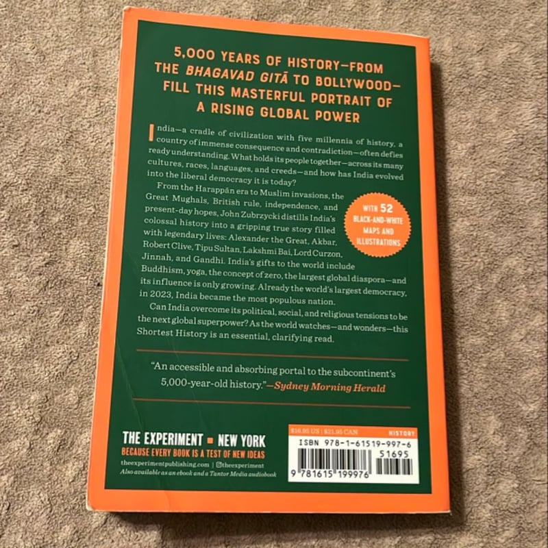 The Shortest History of India