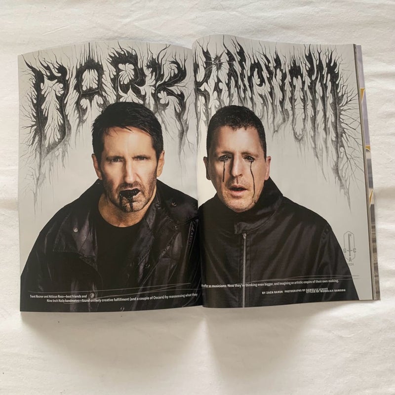 GQ Trent Reznor & Atticus Ross “The Dark Wizards” Issue April/May 2024 Magazine