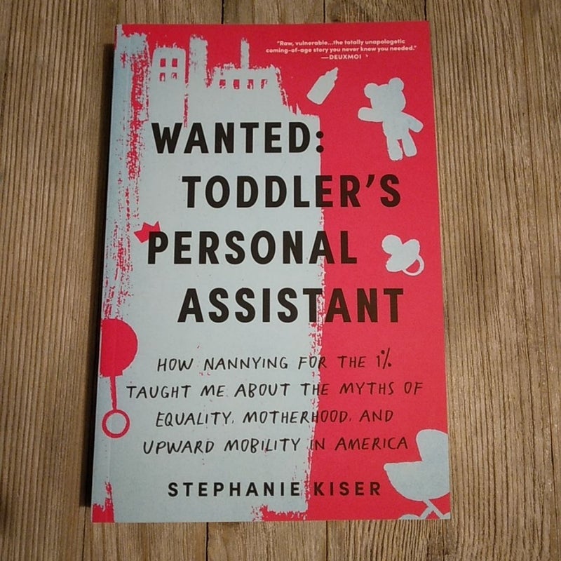 Wanted: Toddler's Personal Assistant