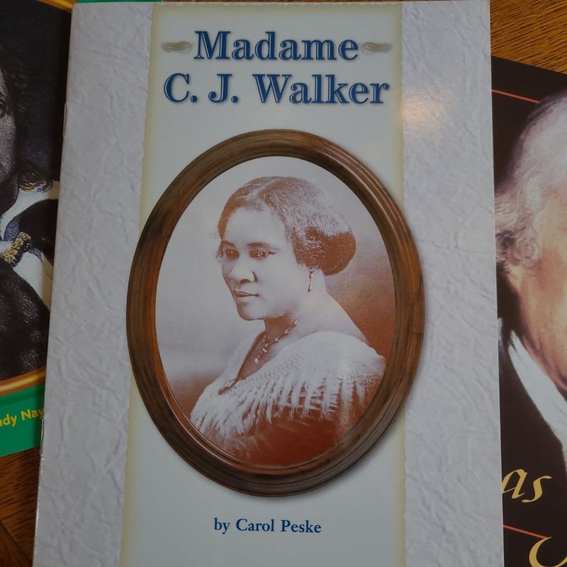 John James Audubon, Madame C.J.Walker, Thomas Jefferson Hindu Holiday lot 