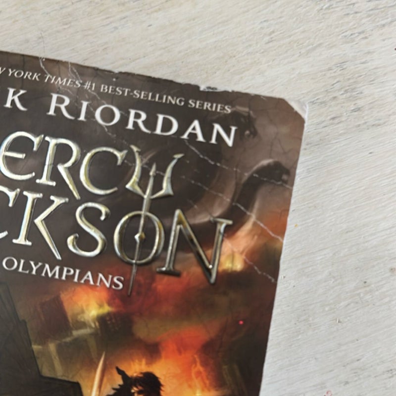 Percy Jackson and the Olympians 5 Book Paperback Boxed Set (new Covers W/poster)