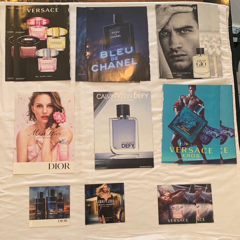 Cologne & Perfume Magazine Samples (22) Total