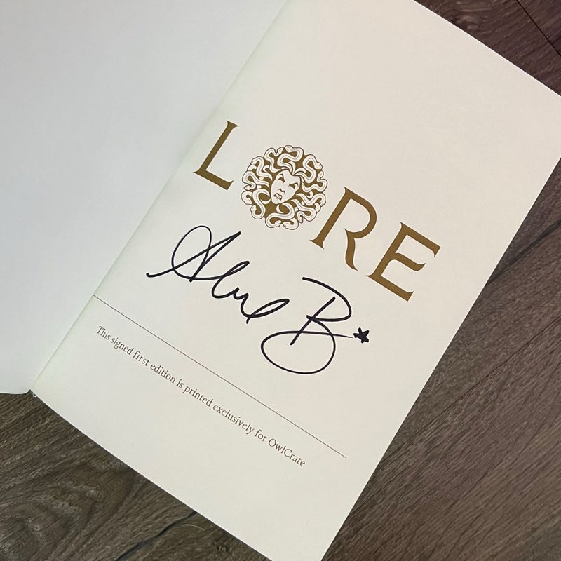 Lore (signed Owlcrate edition)