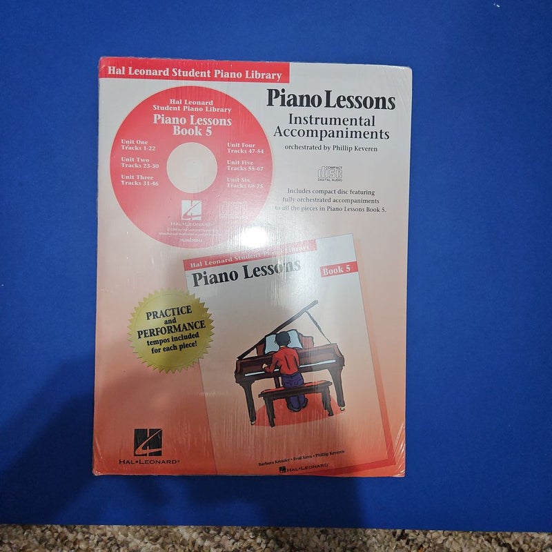 Piano Lessons Book 5 w/CD