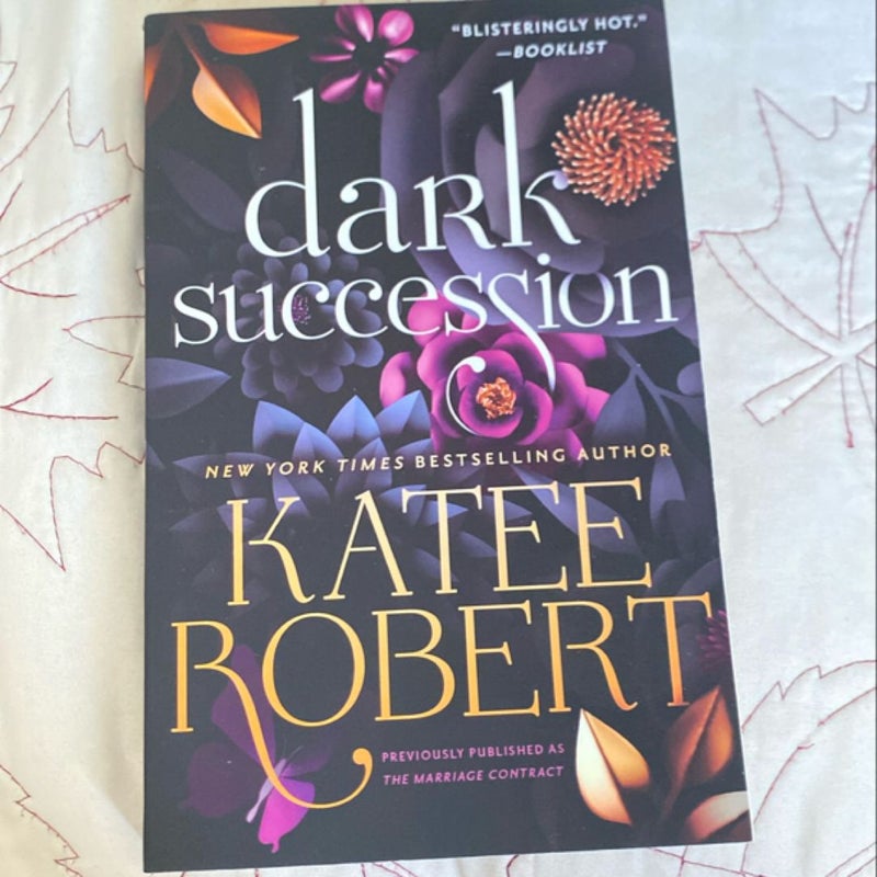 Dark Succession (previously Published As the Marriage Contract)