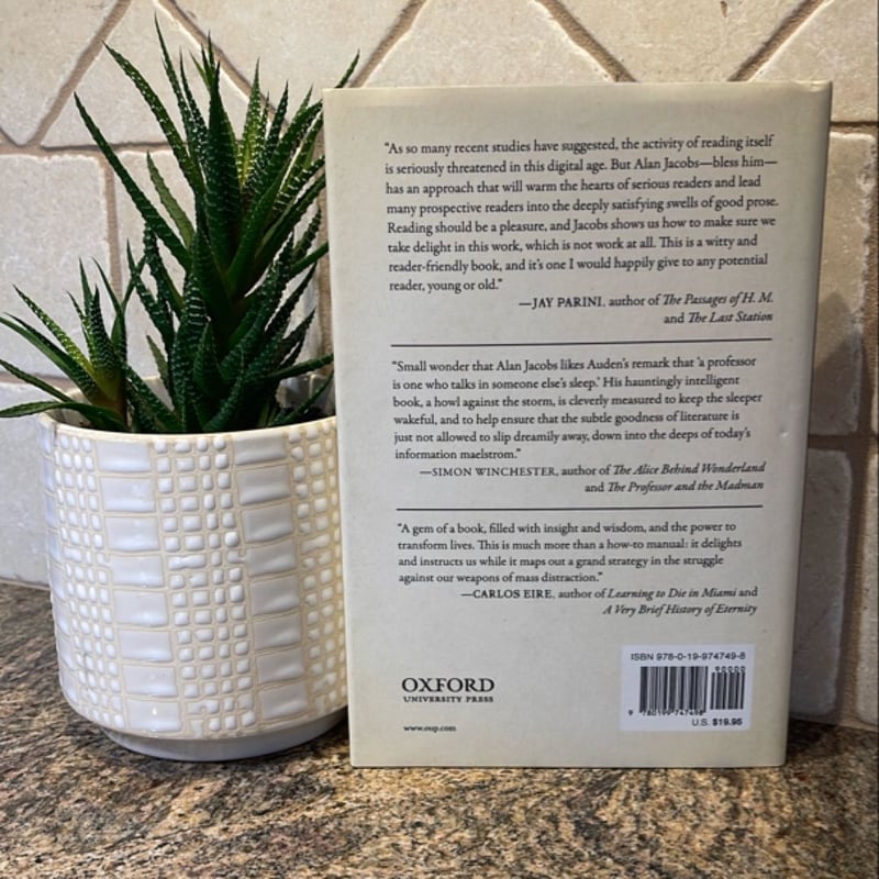 The Pleasures of Reading in an Age of Distraction