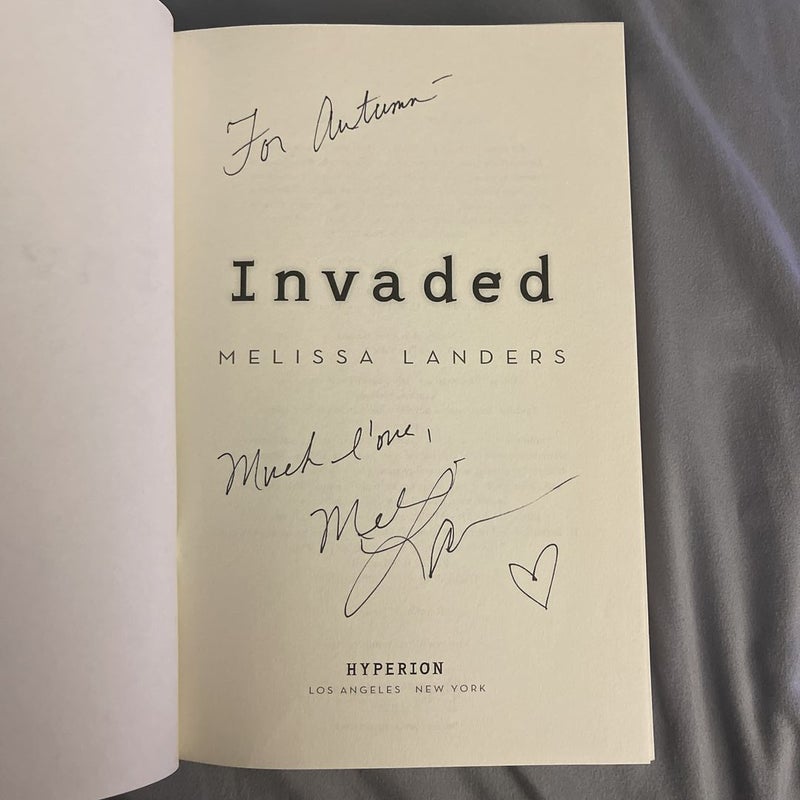 Invaded *signed*