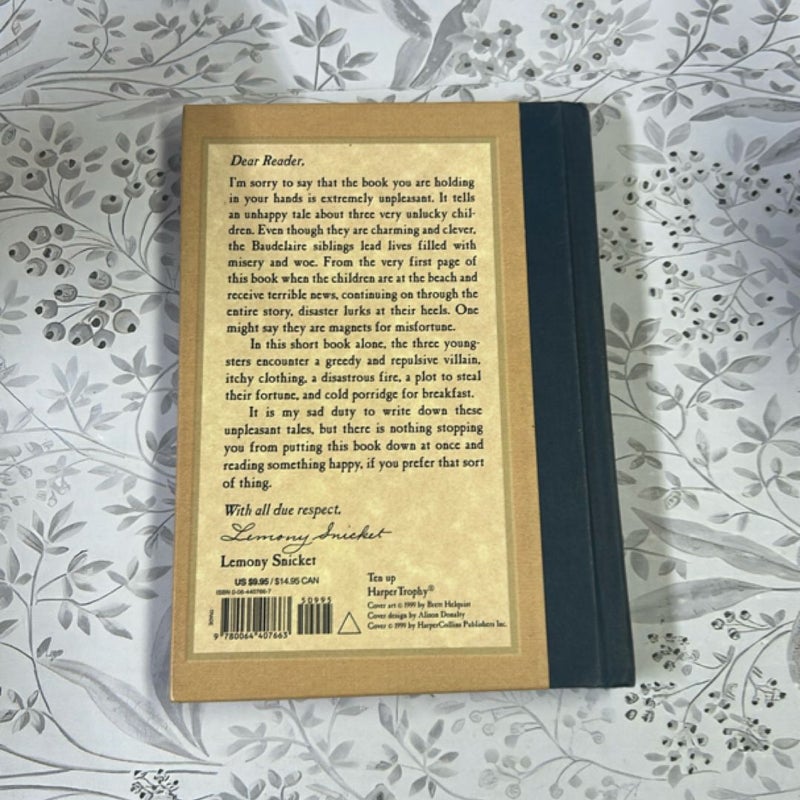 A Series of Unfortunate Events #1: the Bad Beginning