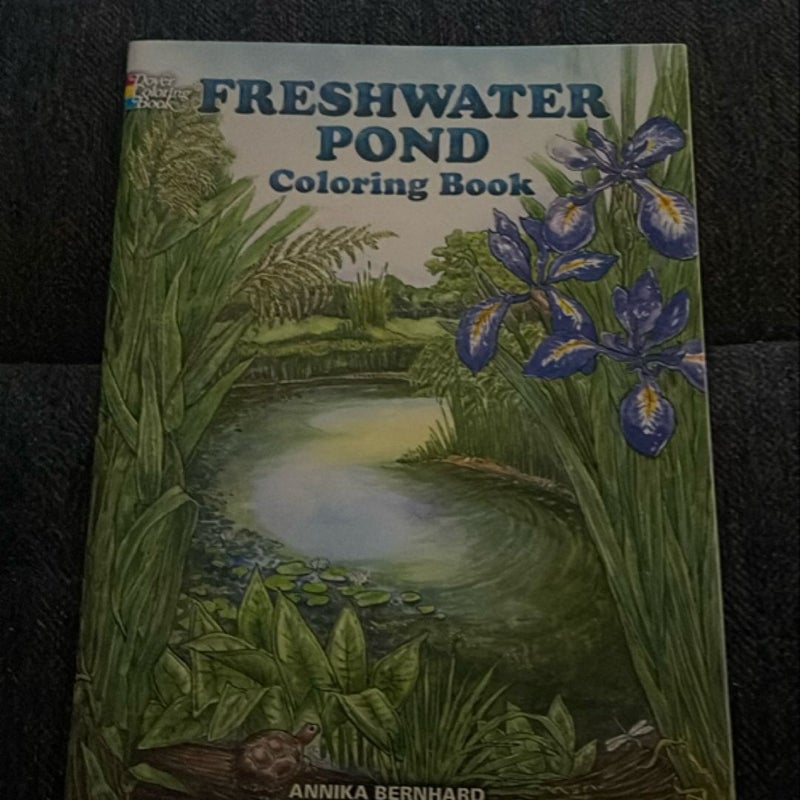 Freshwater Pond Coloring Book