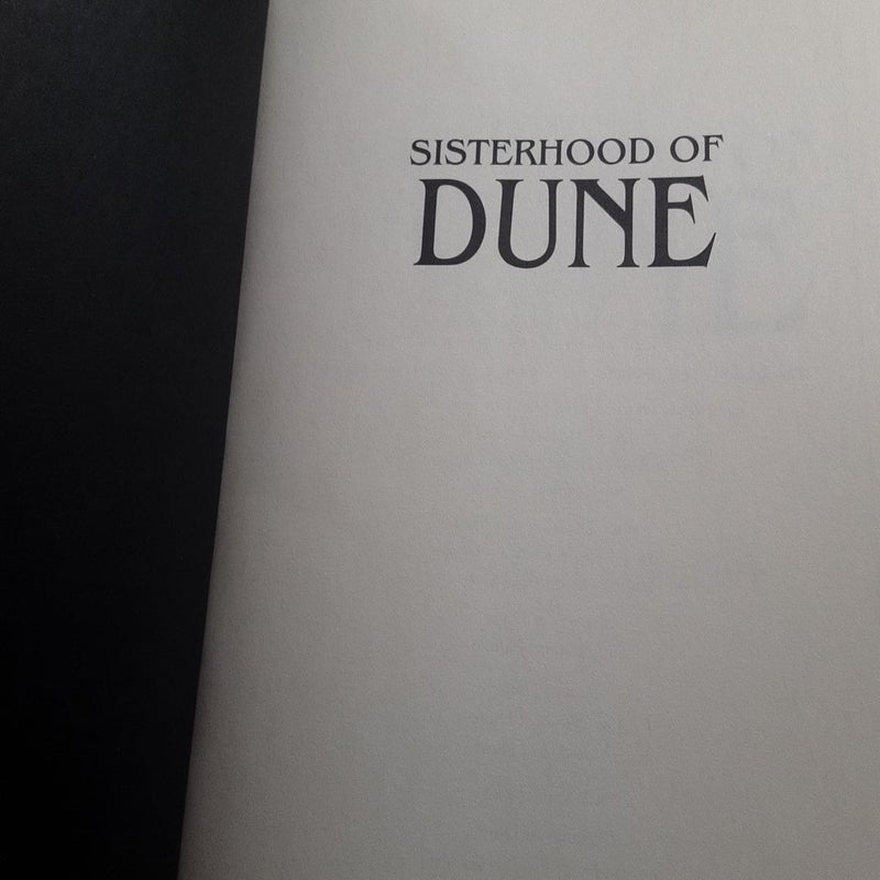 (First Edition) Sisterhood of Dune