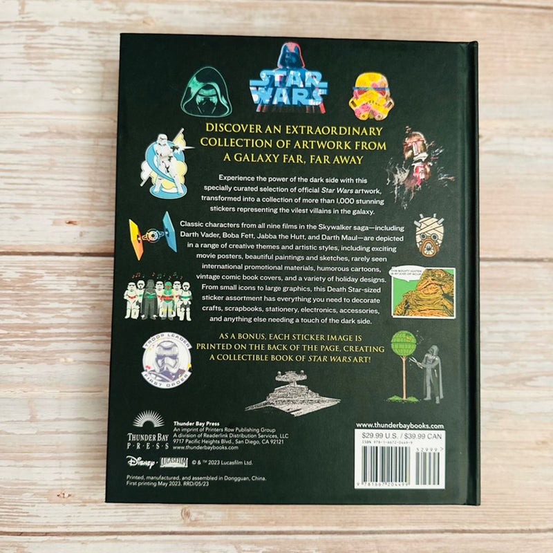 Star Wars Galaxy of Stickers the Dark Side