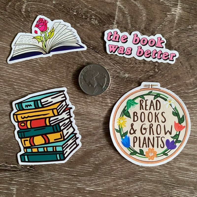 Bookish Stickers