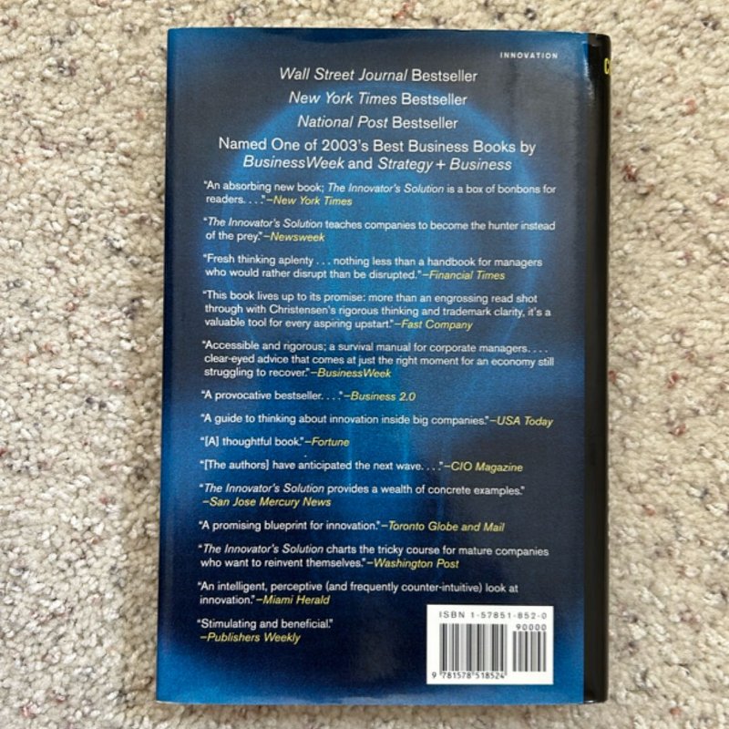 The Innovator's Solution