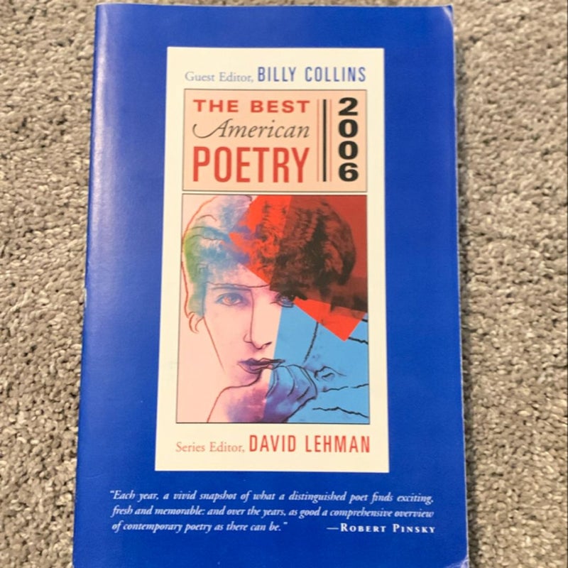 The Best American Poetry 2006