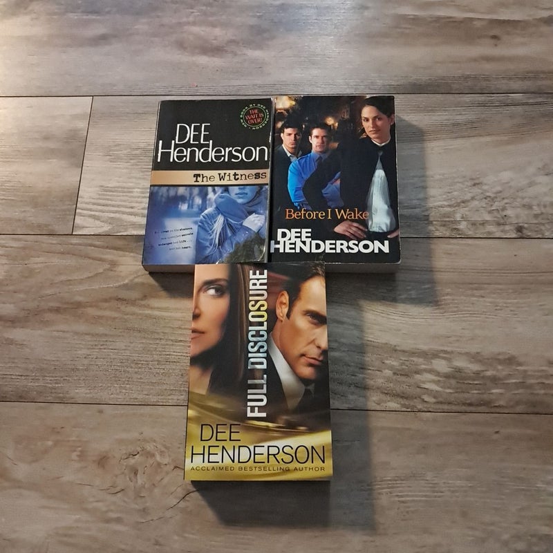 Lot of 3 Dee Henderson Novels