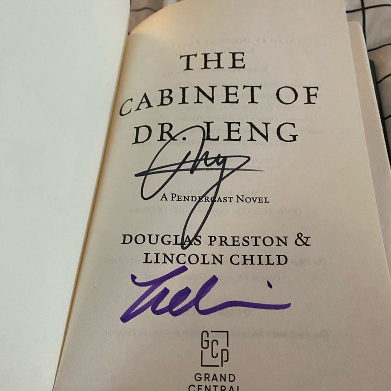 (Signed) The Cabinet of Dr. Leng