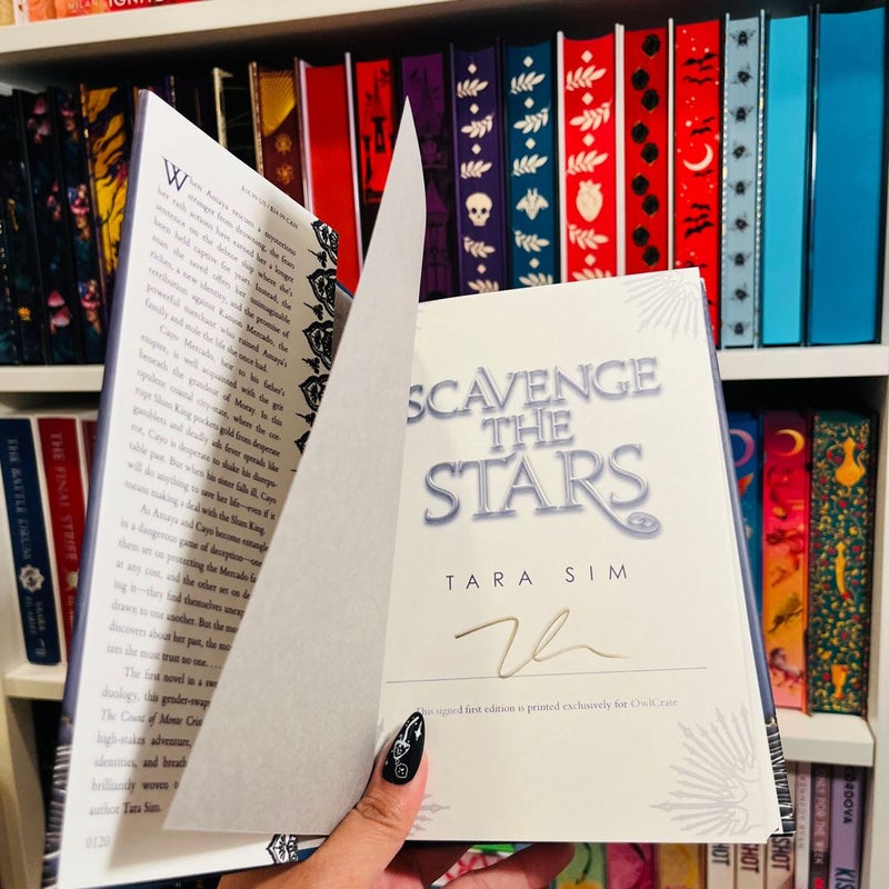 Scavenge the Stars SIGNED OWLCRATE SPECIAL EDITION