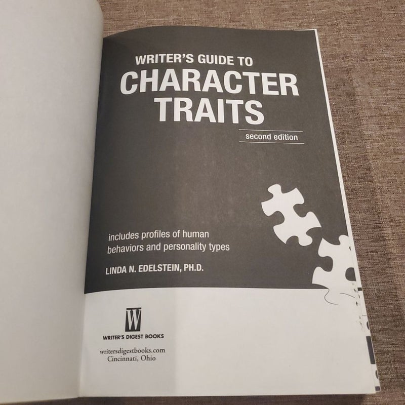 Writer's Guide to Character Traits