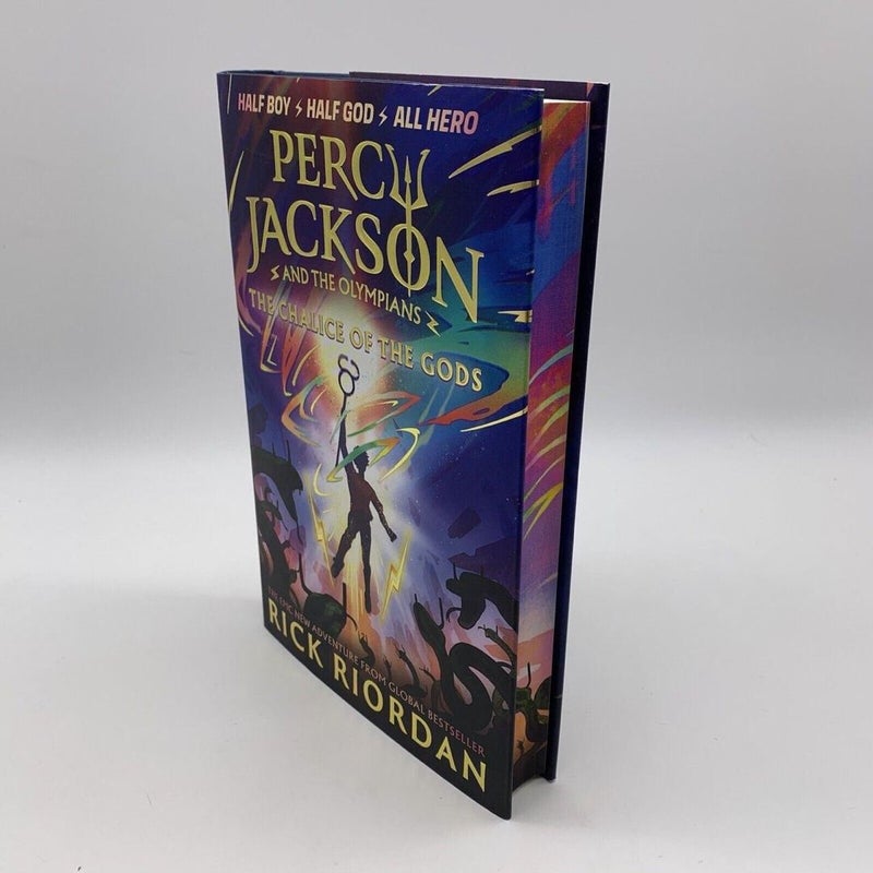 Waterstones Exclusive Percy Jackson and the Olympians The Chalice of the Gods