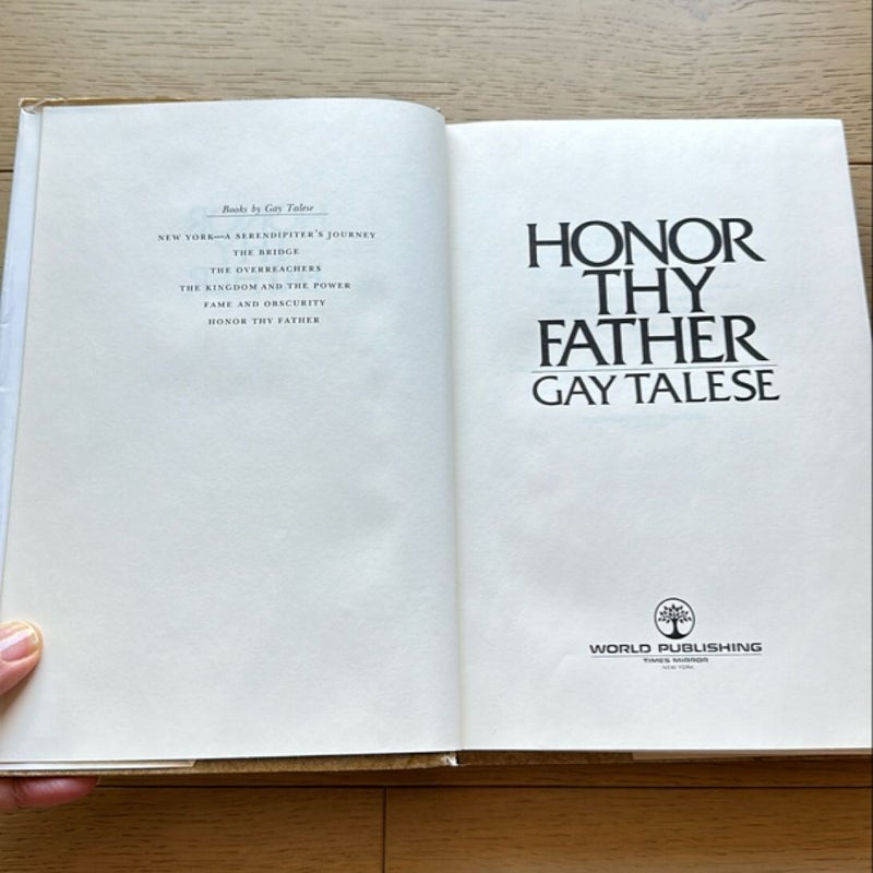 Honor Thy Father 