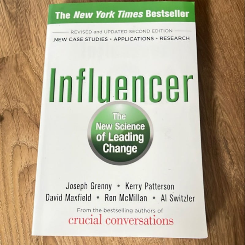 Influencer: the New Science of Leading Change, Second Edition (Paperback)