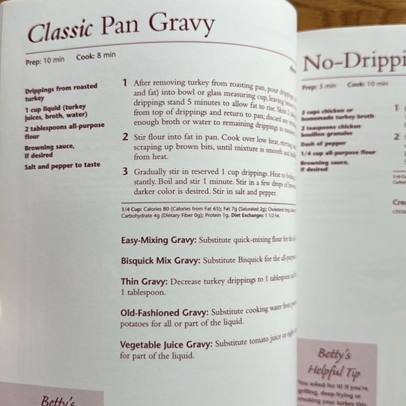 Betty Crocker Complete Thanksgiving Cookbook