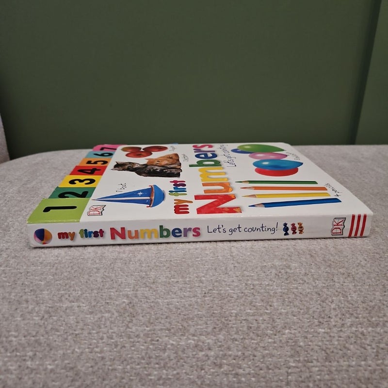 Tabbed Board Books: My First Numbers