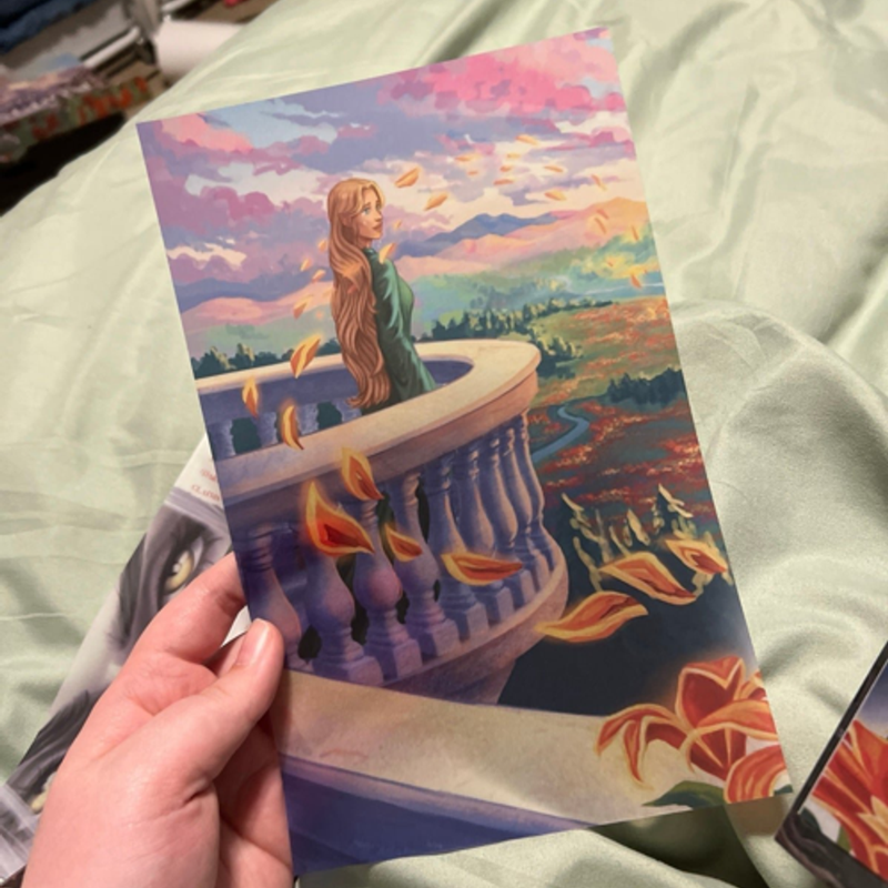 Throne of Glass Acrylipics Bookmarks & Page Overlays 