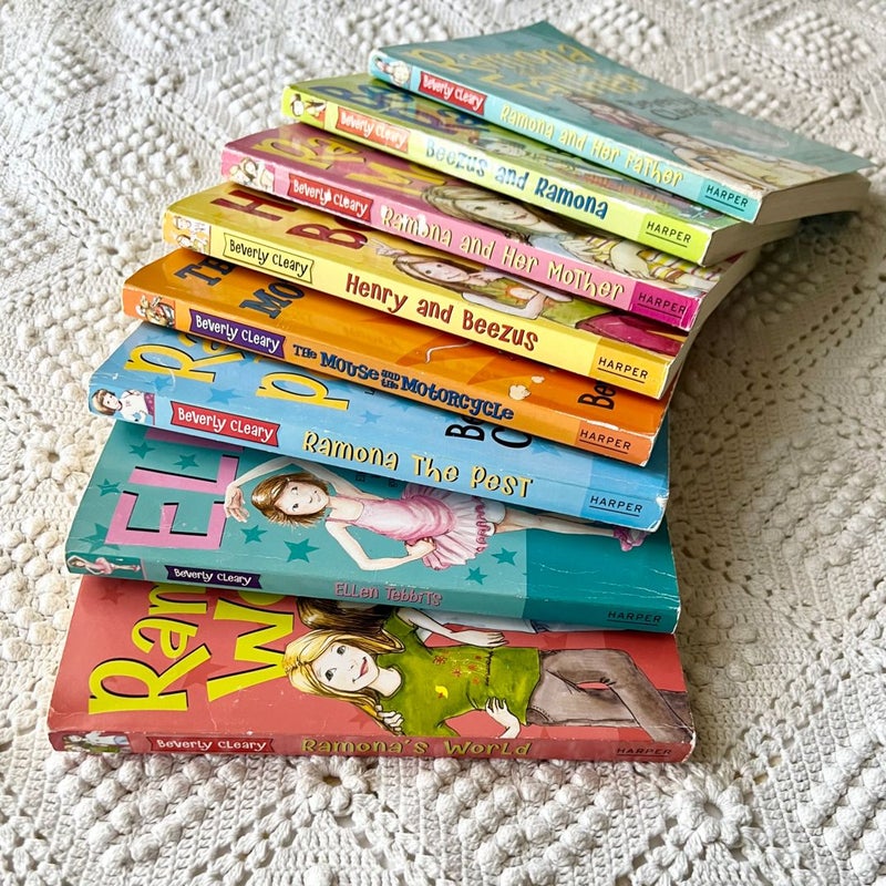 Beverly Cleary 8 book BUNDLE