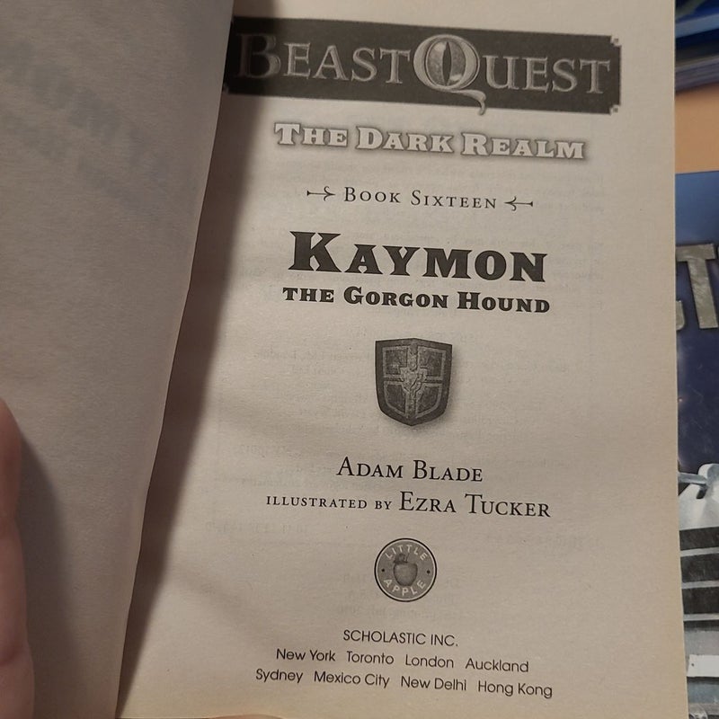 Beast Quest: The Dark Realm 16 Kaymon the Gorgon Hound