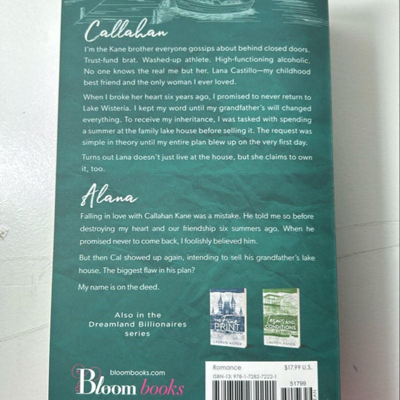 The Fine Print, Terms and Conditions, and Final Offer ( Dreamland Billionaires Series)