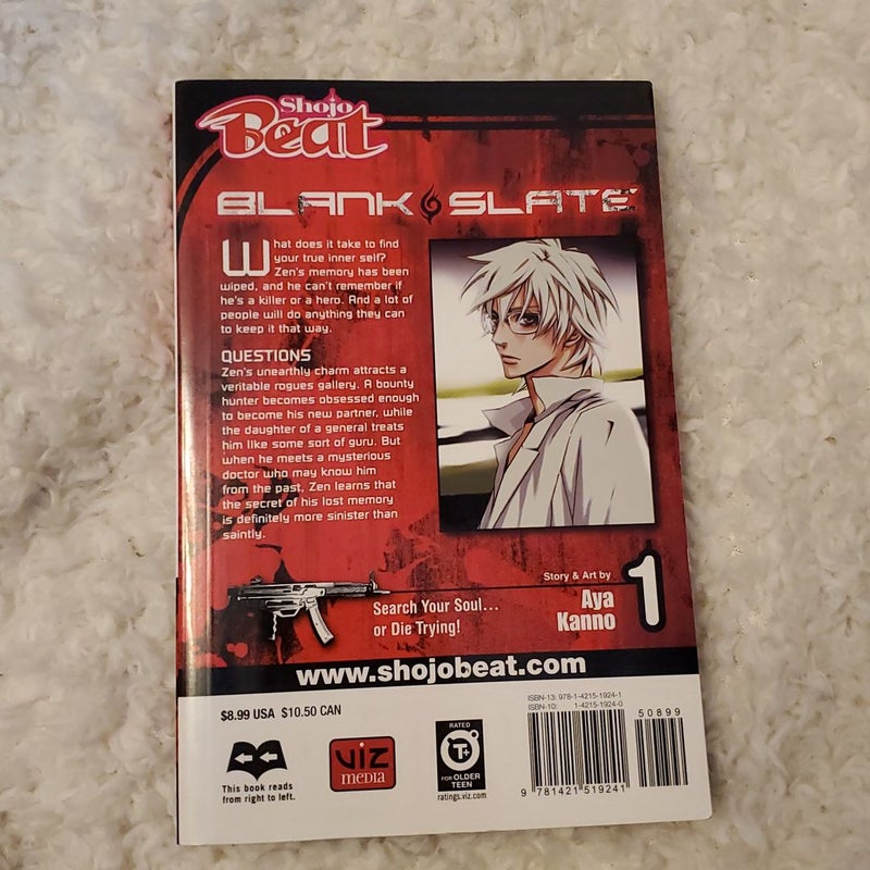 Blank Slate, Vol. 1