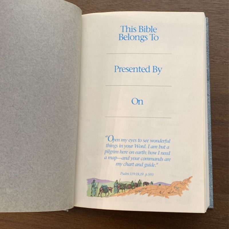 The Illustrated Holy Bible Living Values Edition